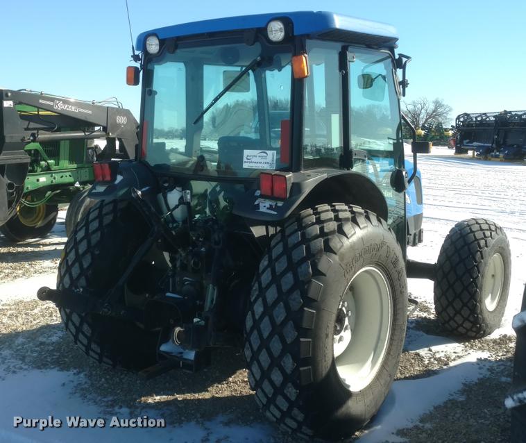 image for item DB0829 2005 New Holland TN70DA MFWD tractor