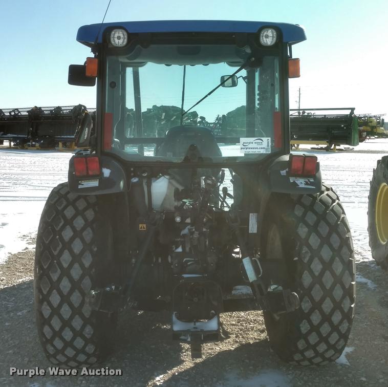 image for item DB0829 2005 New Holland TN70DA MFWD tractor