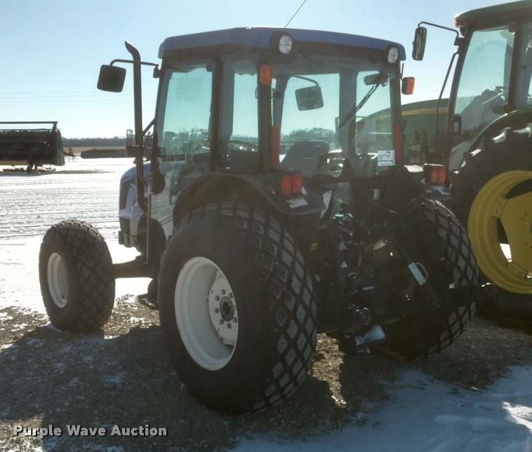 image for item DB0829 2005 New Holland TN70DA MFWD tractor