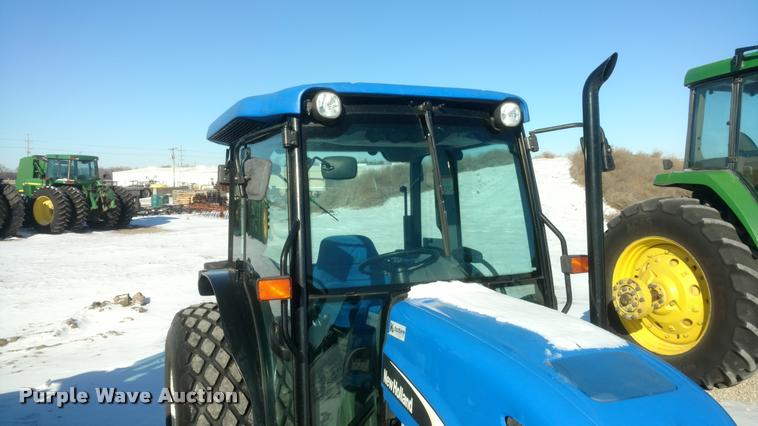 image for item DB0829 2005 New Holland TN70DA MFWD tractor