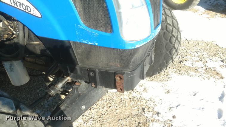 image for item DB0829 2005 New Holland TN70DA MFWD tractor