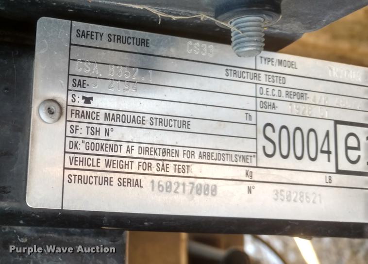 image for item DB0829 2005 New Holland TN70DA MFWD tractor