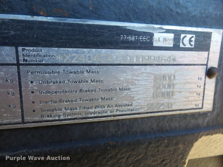 image for item DB2854 1999 Case IH MX240 MFWD tractor