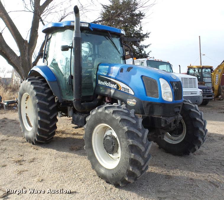 image for item DB5426 2004 New Holland TS115A MFWD tractor