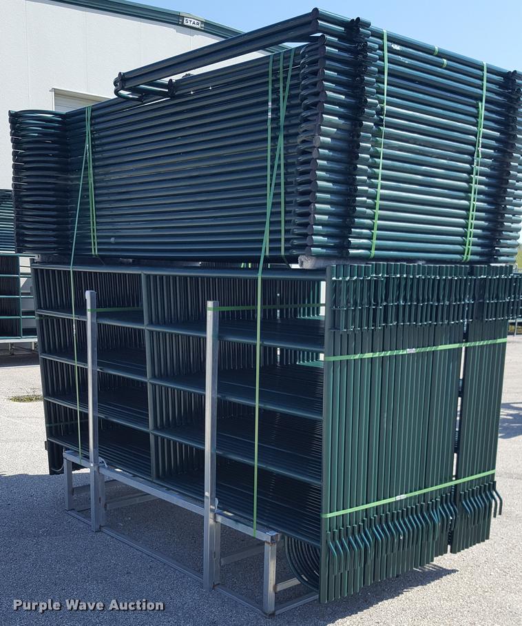 image for item F1887 (56) five bar corral panels