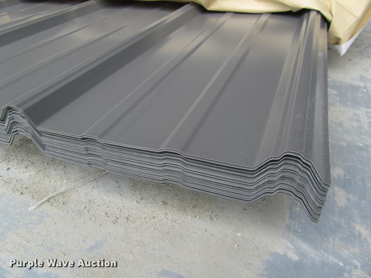 image for item F1944 (40) sheets of metal siding/roofing