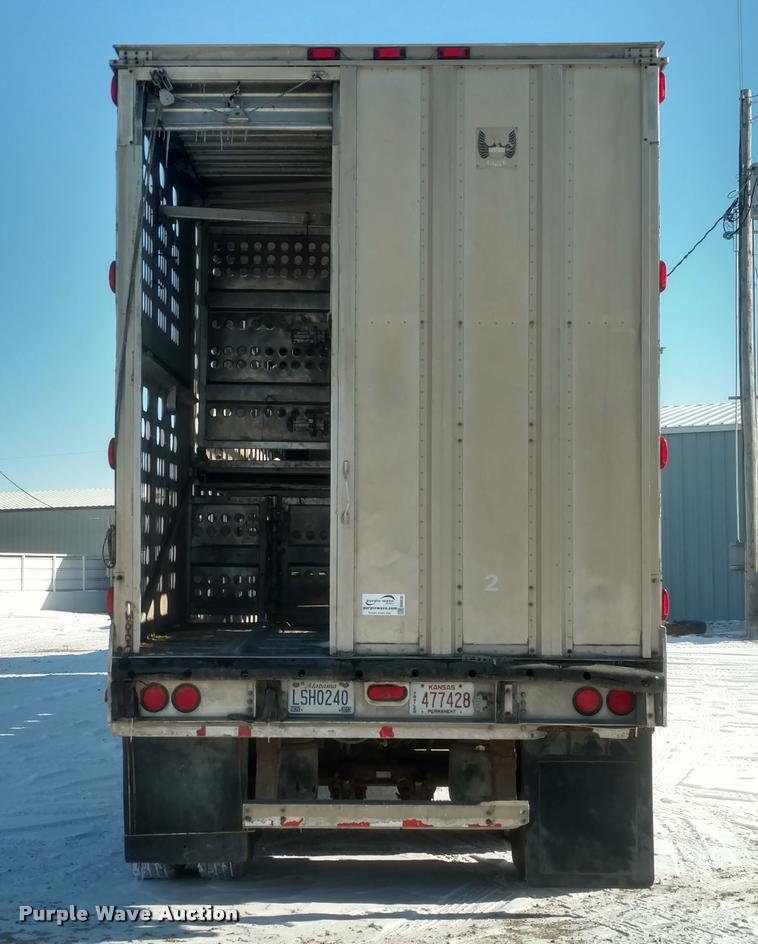 image for item DB0830 1995 Barrett livestock trailer