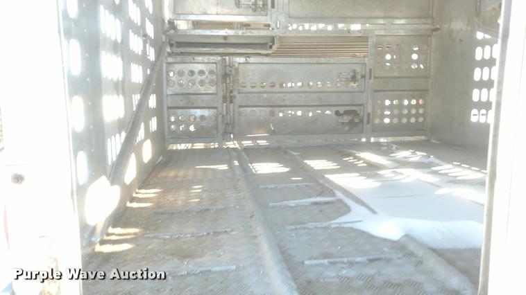 image for item DB0830 1995 Barrett livestock trailer