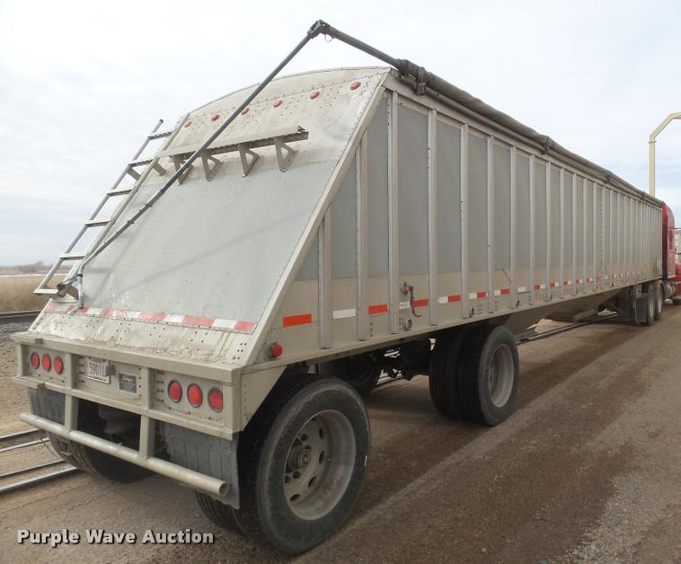 image for item DB1789 2004 Corn Husker 800ALSSR double hopper grain trailer