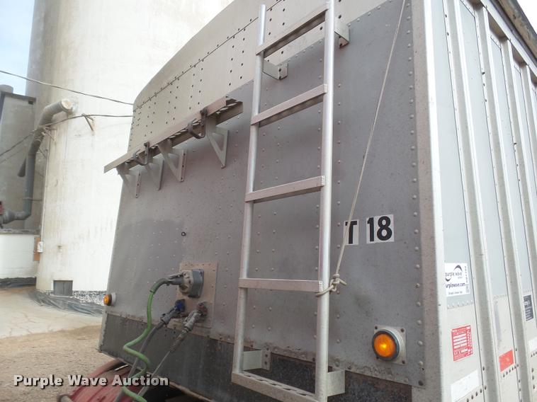 image for item DB1789 2004 Corn Husker 800ALSSR double hopper grain trailer