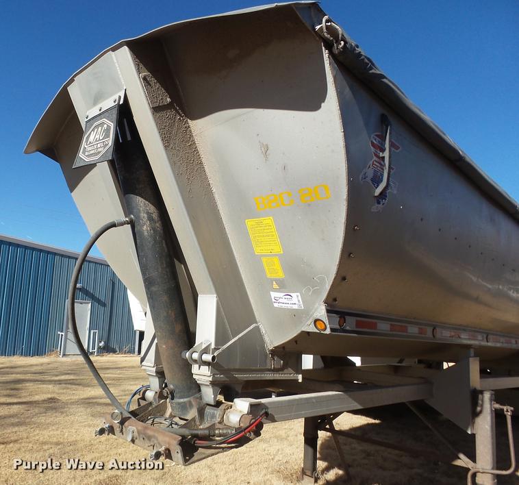 image for item DB1792 2004 MAC end dump trailer