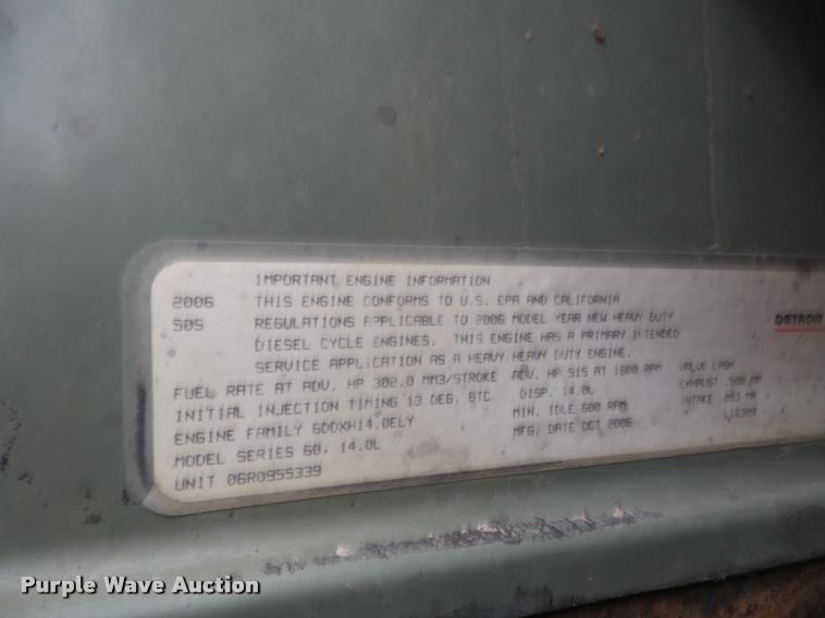 image for item DB2857 2007 Sterling A9500 semi truck