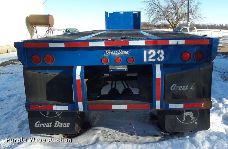 image for item J5453 1995 Great Dane flatbed trailer