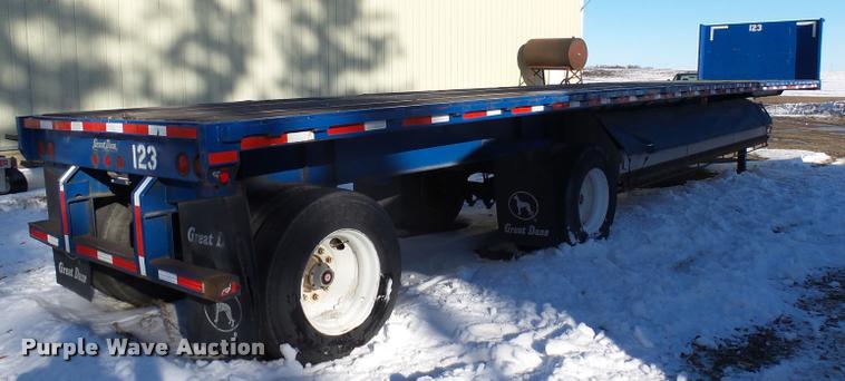 image for item J5453 1995 Great Dane flatbed trailer