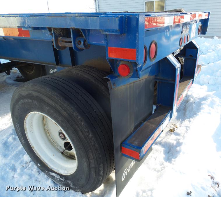 image for item J5453 1995 Great Dane flatbed trailer