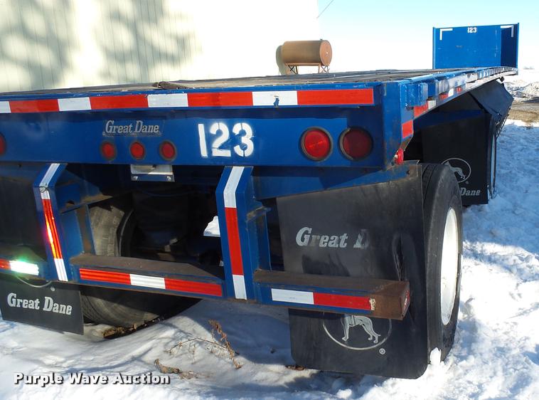 image for item J5453 1995 Great Dane flatbed trailer