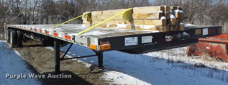 image for item K5506 2003 Transcraft TL-2000-W flatbed trailer