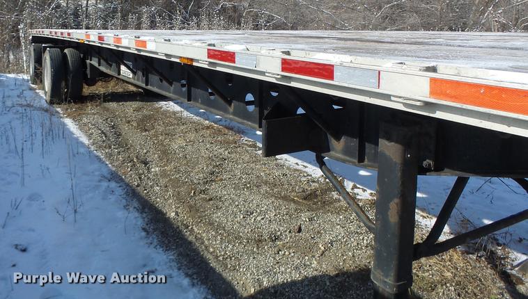 image for item K5506 2003 Transcraft TL-2000-W flatbed trailer