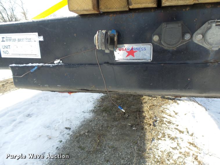 image for item K5506 2003 Transcraft TL-2000-W flatbed trailer