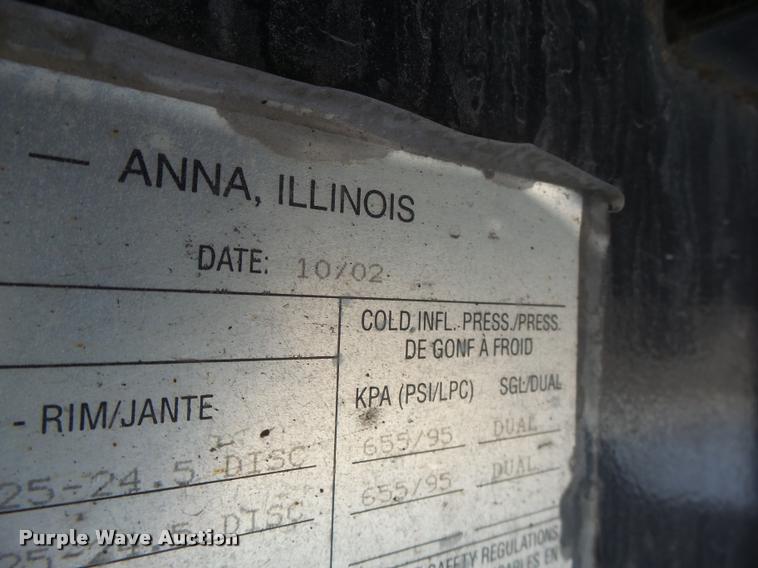 image for item K5506 2003 Transcraft TL-2000-W flatbed trailer