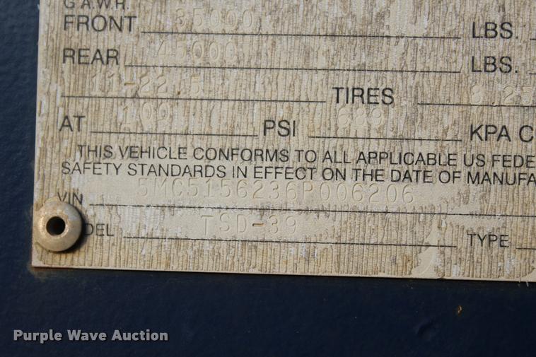 image for item L4944 2006 CPS TSD-39 end dump trailer