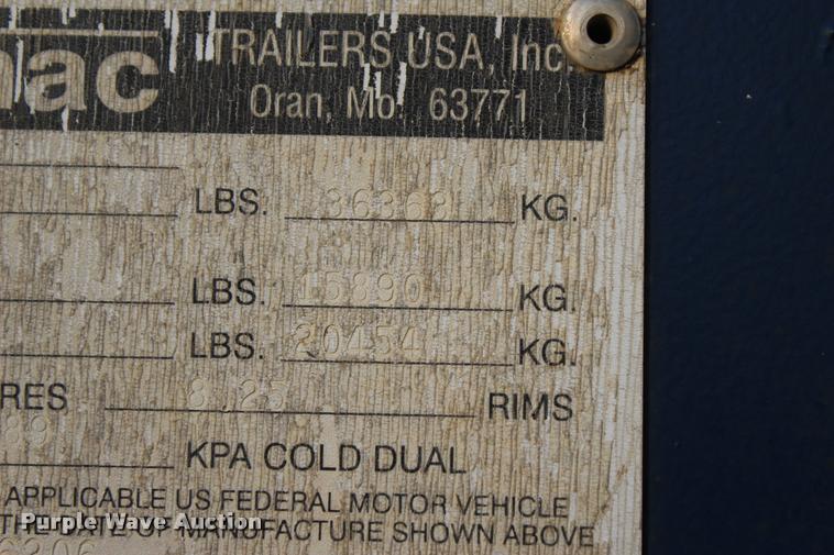 image for item L4944 2006 CPS TSD-39 end dump trailer