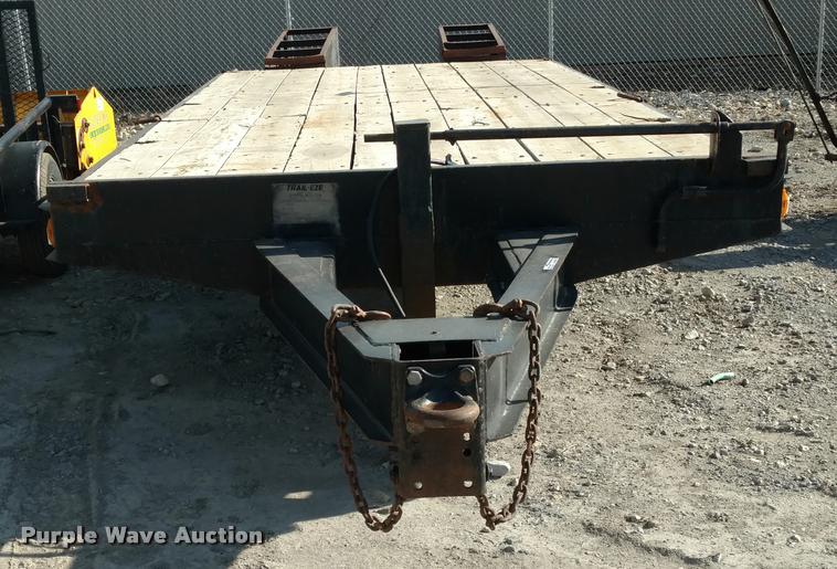 image for item BU9890 1992 Trail-Eze equipment trailer