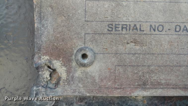 image for item BU9890 1992 Trail-Eze equipment trailer