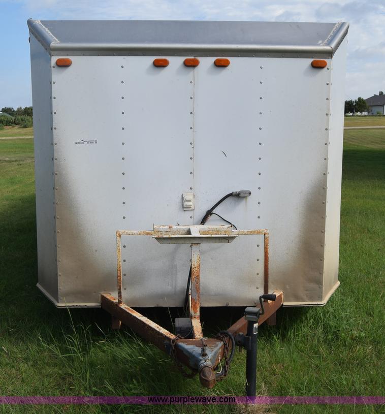 image for item CA9846 2010 shop built enclosed cargo trailer