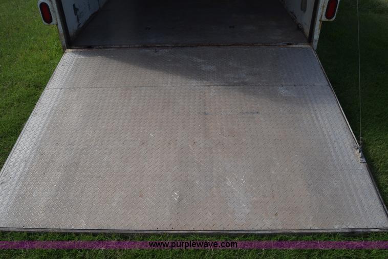 image for item CA9846 2010 shop built enclosed cargo trailer
