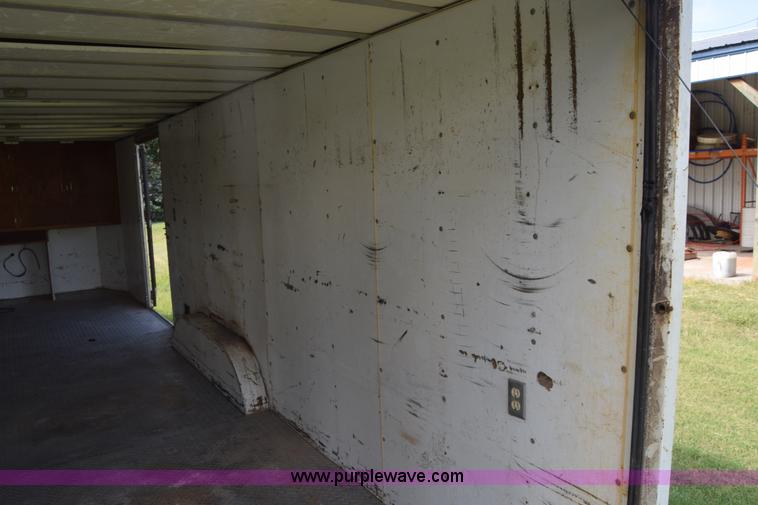 image for item CA9846 2010 shop built enclosed cargo trailer