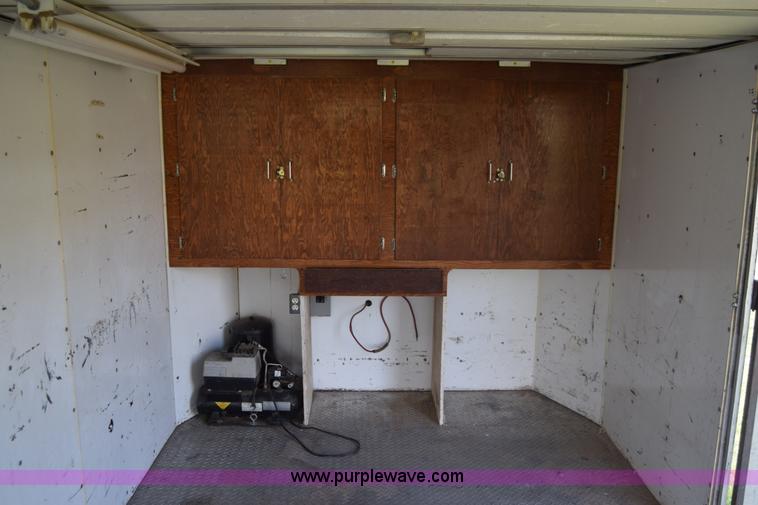image for item CA9846 2010 shop built enclosed cargo trailer