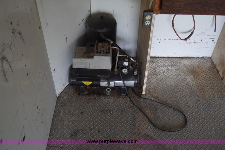 image for item CA9846 2010 shop built enclosed cargo trailer