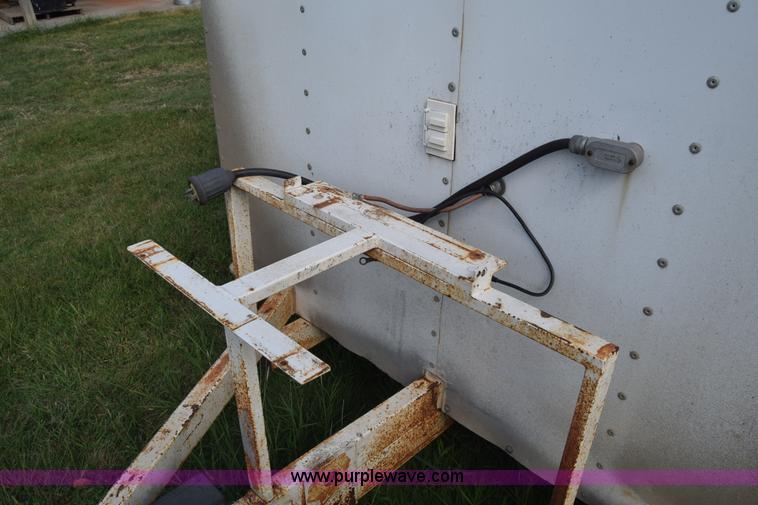 image for item CA9846 2010 shop built enclosed cargo trailer