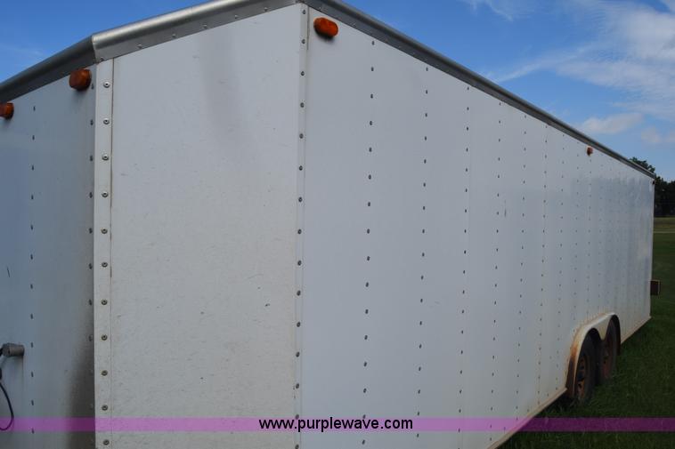 image for item CA9846 2010 shop built enclosed cargo trailer