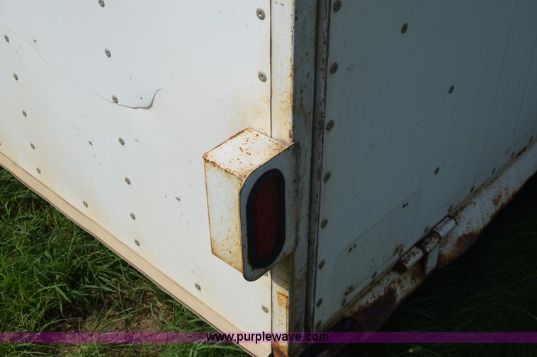 image for item CA9846 2010 shop built enclosed cargo trailer
