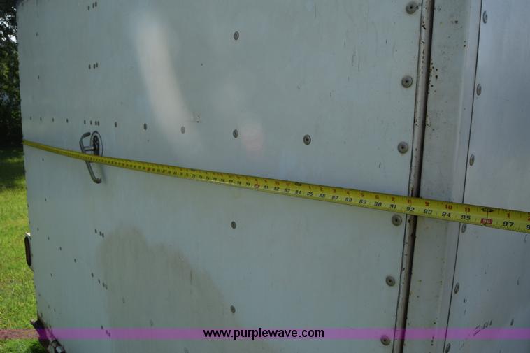 image for item CA9846 2010 shop built enclosed cargo trailer