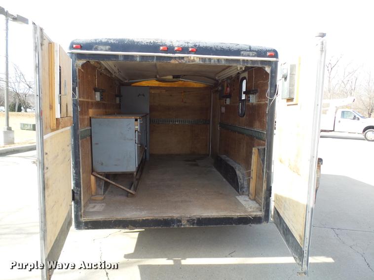 image for item CC9055 1992 Wells Cargo enclosed cargo trailer