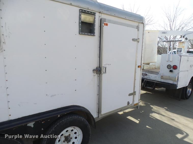 image for item CC9055 1992 Wells Cargo enclosed cargo trailer