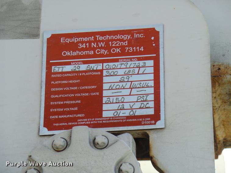 image for item CC9058 2001 Ford F450 Super Duty XL bucket truck