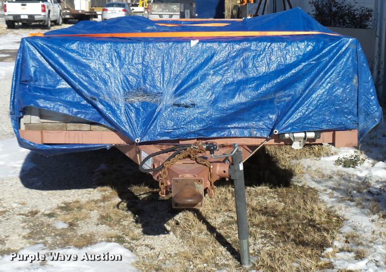 image for item DA5208 1994 Shop built utility trailer