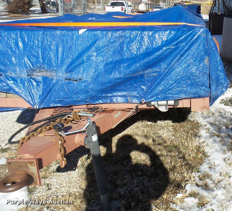 image for item DA5208 1994 Shop built utility trailer