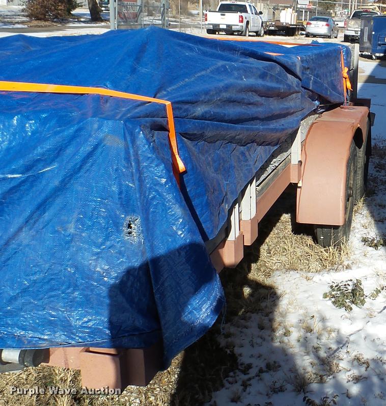 image for item DA5208 1994 Shop built utility trailer