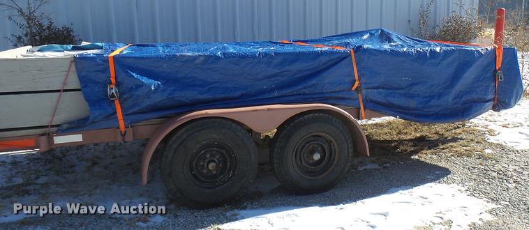 image for item DA5208 1994 Shop built utility trailer
