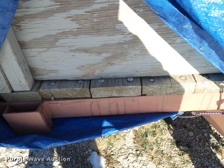 image for item DA5208 1994 Shop built utility trailer