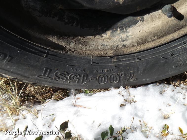 image for item DA5208 1994 Shop built utility trailer