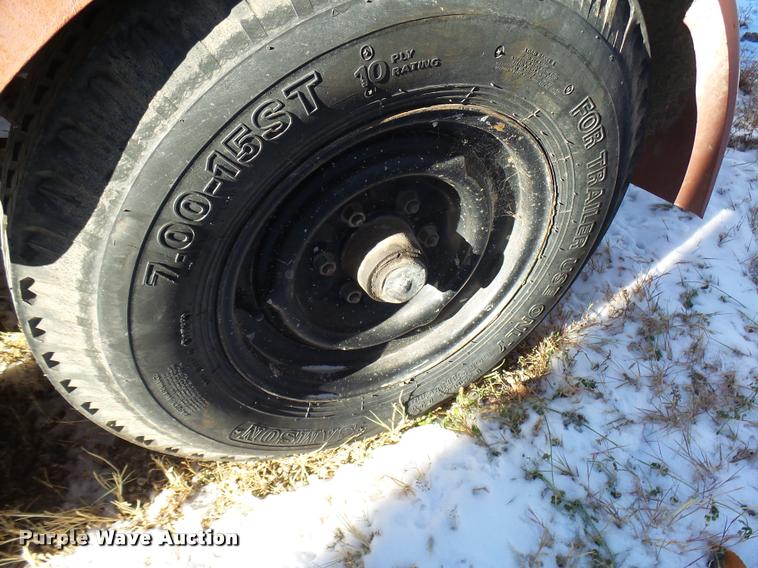 image for item DA5208 1994 Shop built utility trailer