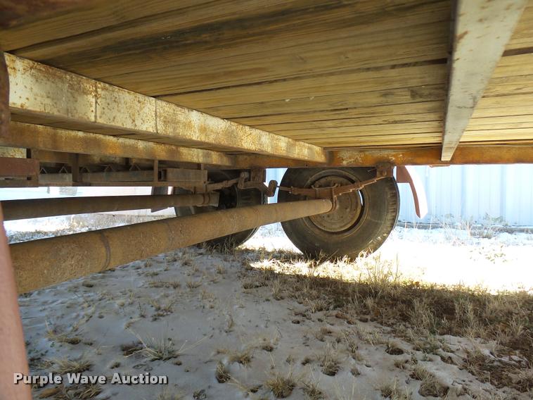 image for item DA5208 1994 Shop built utility trailer