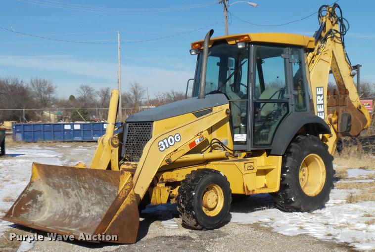 image for item DA5213 2001 John Deere 310G backhoe