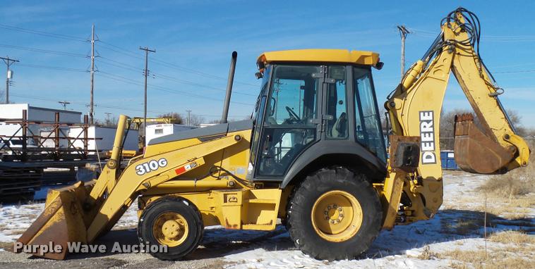 image for item DA5213 2001 John Deere 310G backhoe